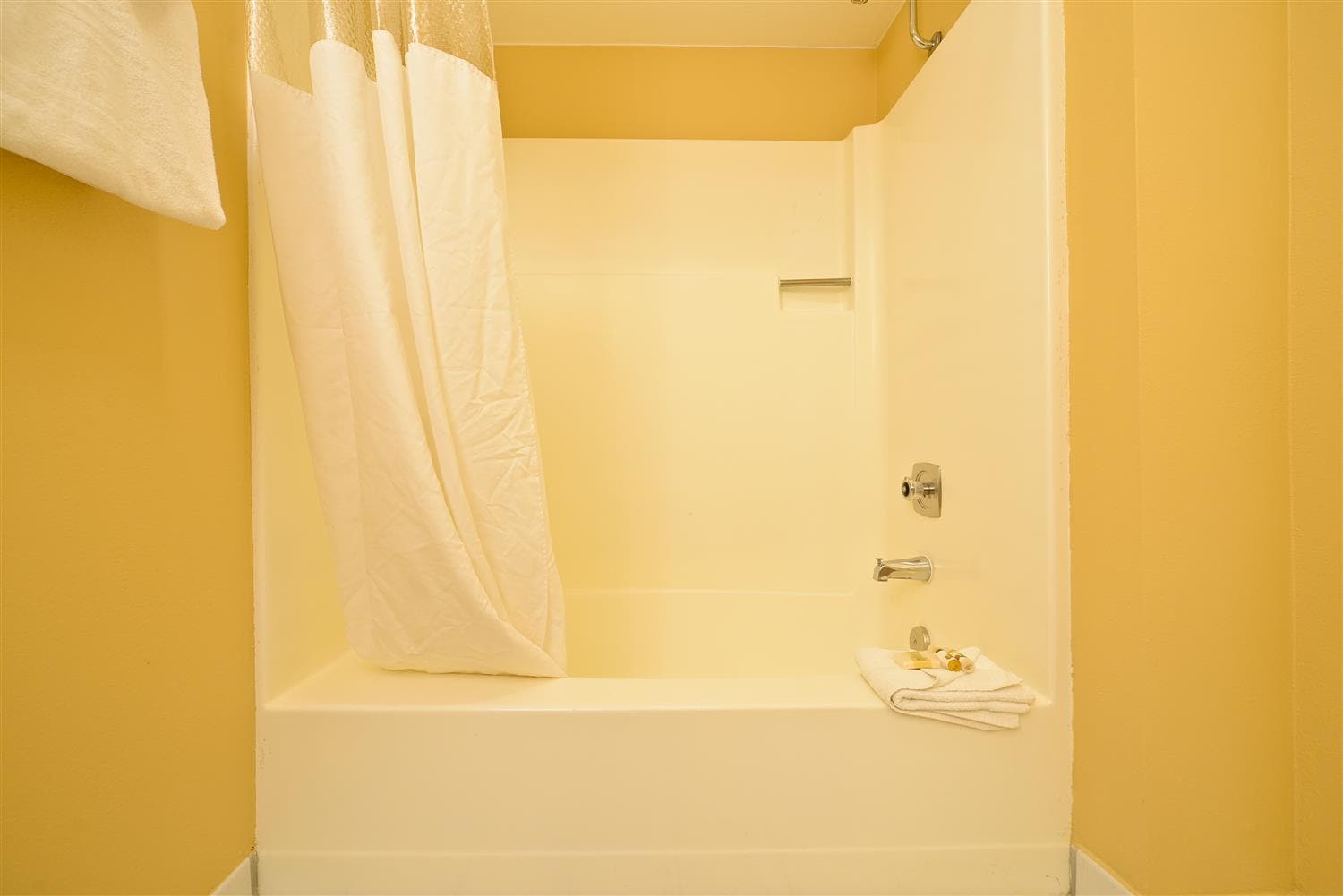 Hair and tampon string at the top of the shower wall - Picture of Quality  Inn & Suites, Mobile - Tripadvisor