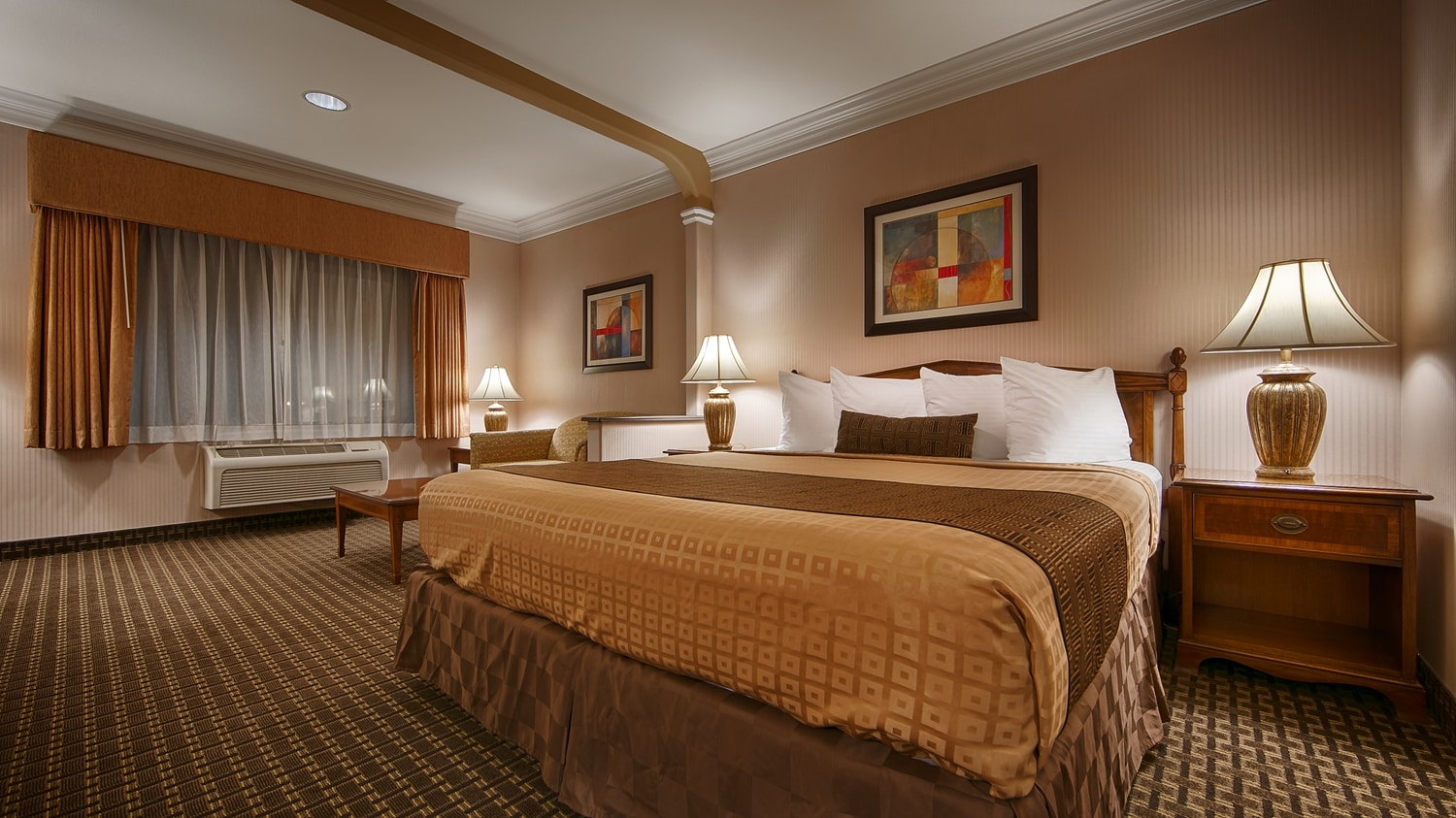 Inglewood Ca Hotel Best Western Plus Suites Our King Guest Room Was Designed With An Open Concept Ensuring You Have Enough Without Sacrificing Comfort
