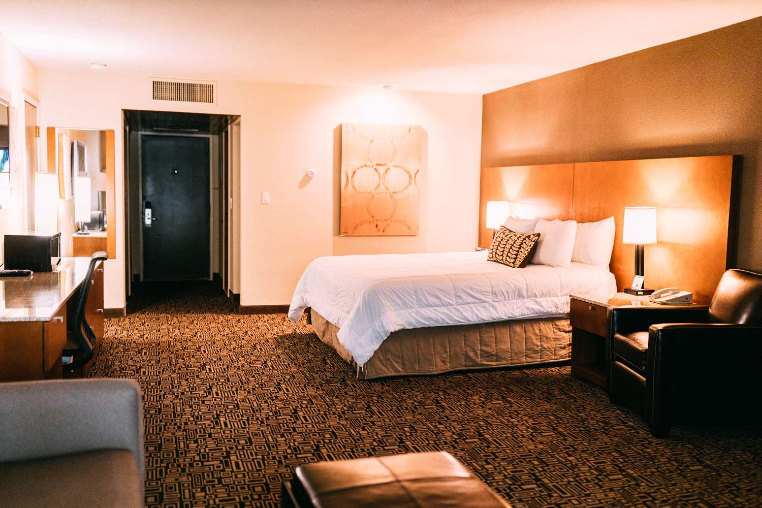 Bellagio Las Vegas - The Resort Room with Double Queen Beds (Caramel) at  the Bellagio Las Vegas