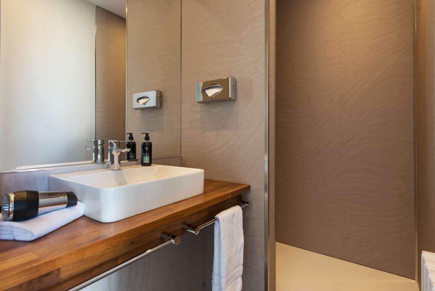 Porte savon pour salle de bains à ventouse - sans clou ni vis via