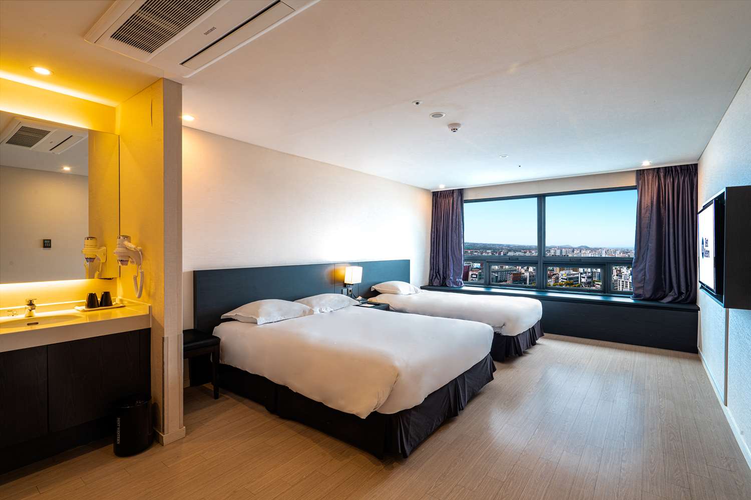 Best Western Jeju Hotel公式の多人向け客室実景